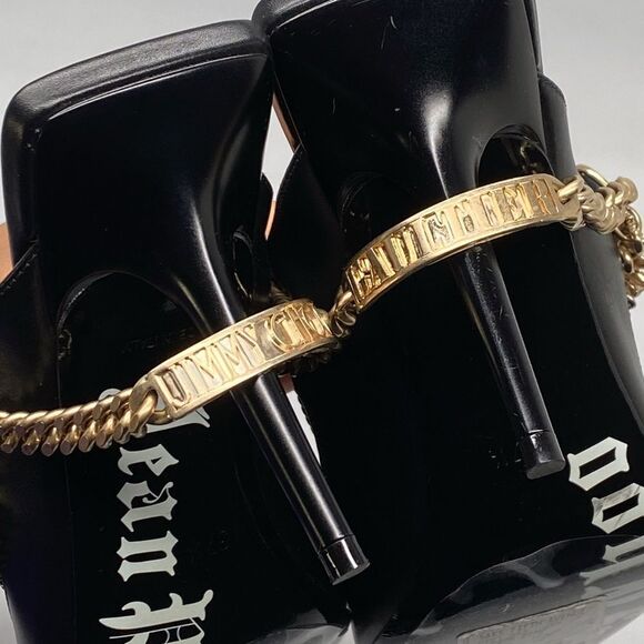 Jimmy Choo JEAN PAUL GAULTIER Bing 90MM Mules size 37.5 - Picture 13 of 16